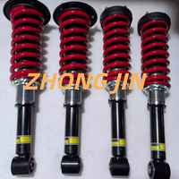 Peredam Kejut Depan Belakang yang Dapat Disesuaikan, Strut Udara ke Pegas Koil untuk Land Rover Discovery 3/ L319/Discovery 4/Range Rover L322