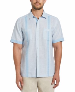 <span class=keywords><strong>Chemise</strong></span> Guayabera pour <span class=keywords><strong>homme</strong></span> en coton et lin, douce, respirante et confortable, avec logo personnalisé d'usine OEM, manches courtes pour l'été, avec <span class=keywords><strong>2</strong></span> <span class=keywords><strong>poches</strong></span> - Product Image 6