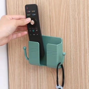 Support mural adhésif pour téléphone, sans perçage, pour salle de bain, chambre, rangement électronique - Product Image 2
