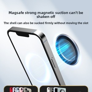 Từ tính mỏng lồi Selfie gương cho iPhone 15 14 13 12 Pro Max cộng với trở lại máy ảnh phụ kiện - Product Image 3