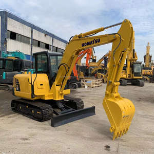 Miniexcavadora usada Komatsu PC56 PC55 PC70 de la mejor calidad, maquinaria de movimiento de tierras en las mejores condiciones - Product Image 3