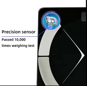 Oem thông minh cơ thể chất béo quy mô 13 180kg/360lb kỹ thuật số LCD hiển thị BMI Trọng lượng đo lường màu xanh răng kết nối dữ liệu cơ thể kiểm tra - Product Image 3