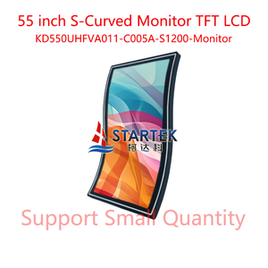 Écran de moniteur incurvé en S de 55 pouces 3840x2160 avec couleur 1.07B prend en charge les ports d'interface HDMI DP vers Windows/Android/Linux - Product Image 2