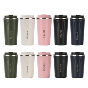 Bouteille d'eau isotherme en acier inoxydable pour l'été, tasse à café à double paroi, tasse de voiture, tasse cadeau, vente en gros, logo personnalisé - Product Image 5