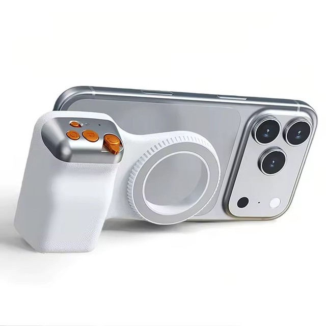 Magnetic Phone Camera Shoot Hand Grip Phone Holder Shooting Aid Remote Control Handle For Iphone Phone