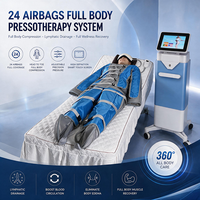 Appareil de massage par compression d'air avancé, pressothérapie, équipement de soin du corps avec analyseur de peau pour usage en spa