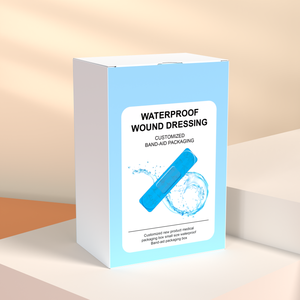 Scatole per Bende Personalizzate all'Ingrosso, Confezioni in Carta Stampata Monouso <span class=keywords><strong>con</strong></span> Logo OEM, Design Medico o Cartoonesco - Product Image 2