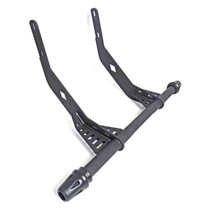 QJMOTOR Flash 300 Arka Sırt Dayanağı Koruma Barı ve Deri Yan Çanta Seti Motosiklet Bagaj Rafı Aksesuar Kiti - Product Image 2