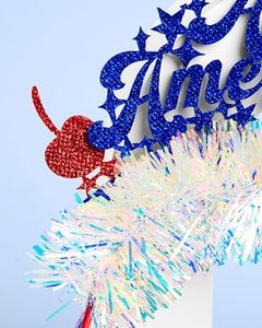 Diadema Fetti America 250 1776 para Fiesta del 4 de Julio, Día de la Independencia, Decoración Patriótica, Celebración de EE. UU., Brillante, <span class=keywords><strong>Accesorios</strong></span> para el Cabello - Product Image 4