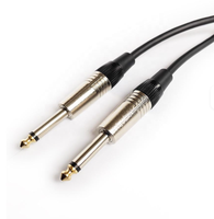 Fabrik-Großhandel: 1/4 Zoll rechtwinkliges Kabel für E-Gitarre, Bass und Mixer – Instrumentenkabel für Verstärker