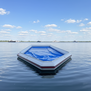 Bateau gonflable en PVC pour le surf et l'accostage à sec des <span class=keywords><strong>jet</strong></span>-skis à vendre – Docks gonflables portables pour bateaux, légers et robustes - Product Image 1