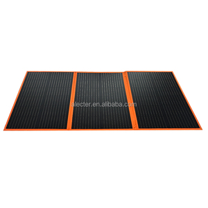 ALECTER Générateur Solaire Portable 100W Panneau Pliable en Silicium Monocristallin Étanche IP65 Jackery EcoFlow Goal Zero Power - Product Image 1