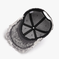 Casquette de baseball unie délavée et enduite pour femme, respirante, à visière incurvée, protection solaire, polyvalente, décontractée, vente en gros