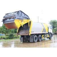 Camion benne arrière robuste 6x4 de 20 mètres cubes pour déchets solides municipaux - Ensemble de carrosserie supérieure