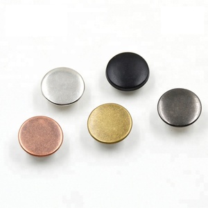 Custom Made Brand logo 18mm <b>Press</b> Metal Magnetic <b>Button</b> Prong Snap <b>Buttons</b> - Product Image 5