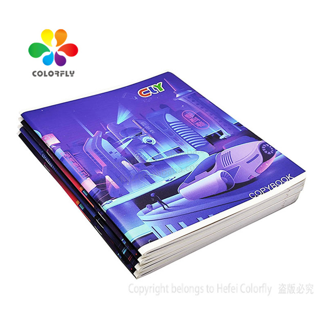 16.5*20.6cm 12/24/48 Sheets Soft Cover Exercise Book School Custom Notebook