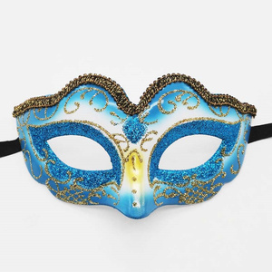 <span class=keywords><strong>Masque</strong></span> vénitien peint, mystérieux, unisexe, en plastique, demi-visage, <span class=keywords><strong>masque</strong></span> pour les yeux pour fête d'Halloween - Product Image 4