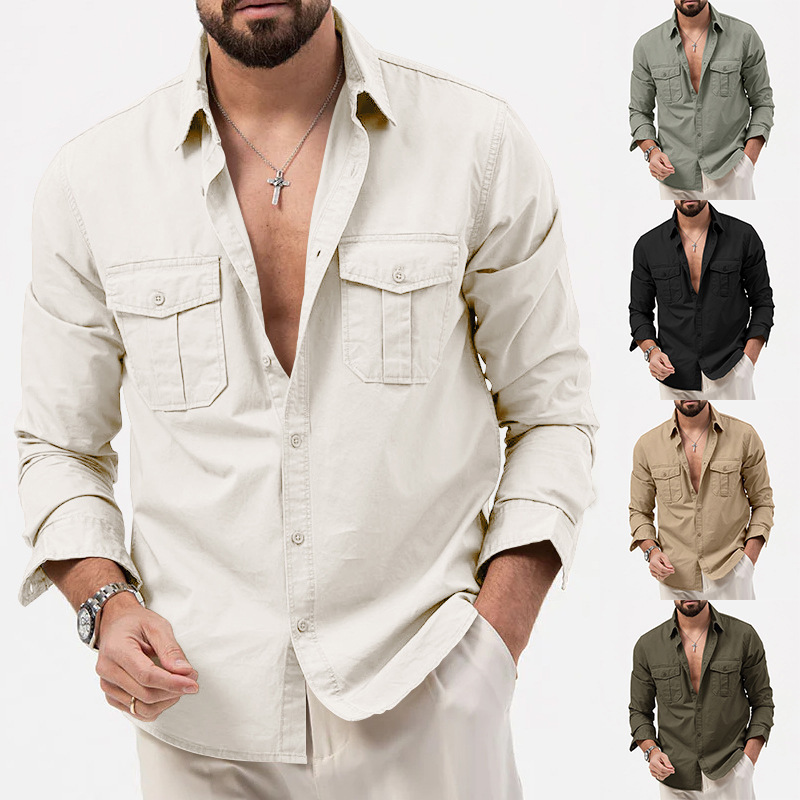 Chemise De Safari Pour Homme Manches Amovibles - Séchage Rapide Respirante - Randonnée Pêche Taille L-4XL