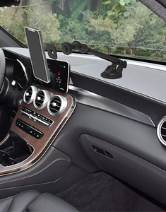 Adjustable Car Dashboard Phone Mount with Suction Cup Base and Telescopic Arm for Universal Use - Product Image 5