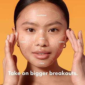 แผ่นแปะสิวขนาดใหญ่แผ่นแปะสิวสำหรับการเกิดสิวบนจมูกคางหน้าผากและแก้ม - Product Image 4