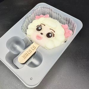 Gran Oferta: Helado 3D de Cabra con Palito, Sabor Leche y Melocotón, Postre Congelado, Alimentos Exóticos al por Mayor - Product Image 2