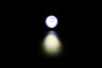 Lampe torche DREAMS'LIGHT UV 365nm étanche IP44 EDC avec 1 pile AA, faisceau spot, utilisation d'urgence, test d'urine d'animaux, test de pierres précieuses