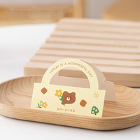 Étiquettes suspendues personnalisées en carton plié avec impression couleur CMJN de haute qualité pour emballages de produits