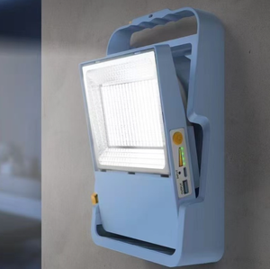 LED 6000 Mah <strong>Battery</strong> 4 Lighting Modes Waterproof Magnetic Base Portable <strong>Solar</strong> LED Working <strong>Light</strong> <strong>Solar</strong> Floodlight - Product Image 3