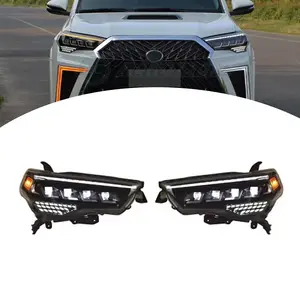 Ensemble de feux avant de voiture HCMOTIONZ 2014-2023 DRL Start up Animation SR5 TRD phares LED pour Toyota 4Runner