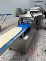 Machine à presser la pâte entièrement automatique, machine à étaler la pâte à pâtes commerciale
