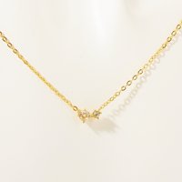 Joyería minimalista con piedra de nacimiento, collar con colgante de piedra de nacimiento chapado en oro de 18 quilates, Gargantilla de circón de acero inoxidable sin deslustre