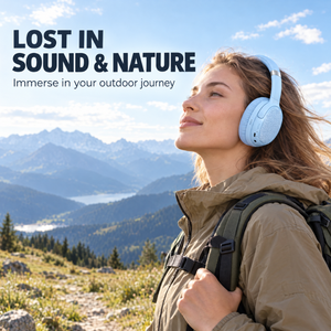 Auriculares Bluetooth supraaurales con ANC, control táctil, carga tipo C, sonido Hi-Fi, Bluetooth V5.4 EDR inalámbrico para teléfono móvil - Product Image 6