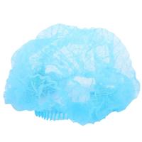 Nettoyer le capuchon de bande de poussière jetable non tissé couvre-chef rond filet de cheveux capuchon mobile consommables médicaux