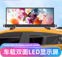 Letrero LED para Techo de Taxi, P5 a Todo Color, Publicidad Digital, Doble Cara, Texto Animado Desplazable, Alta Luminosidad