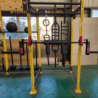 Barre de squat réglable en acier YDYFIT DY-101 pour usage domestique - Équipement de musculation unisexe