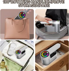 Vaporizador de Ropa Eléctrico Portátil para el Hogar y Viajes, Plancha de Vapor para Ropa para Uso en Hoteles - Product Image 6
