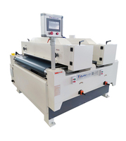 Machine à essuyer la peinture à base d'eau motorisée pour PLC de production de MDF et composants du noyau du moteur pour ponceuse de couleur