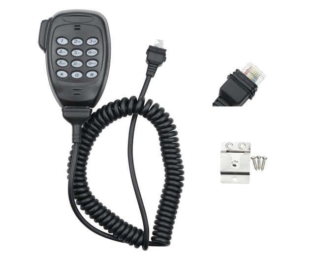 KMC-36 Wired Condenser Noise Cancelling Headset Microphone for Kenwood NX700/TK-760G/TK-862G/NX900 Radios