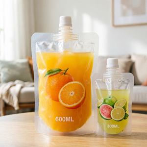 Anpassbare Lebensmittelgeeignete Standbeutel mit Ausgießer für Flüssigkeitsverpackungen & Nachfüllbeutel für Lebensmittel, Süßigkeiten, Gewürze und Milchpulver - Product Image 6