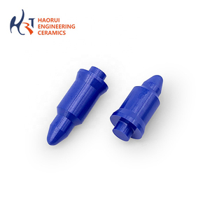 Personalizado resistente al calor de alta resistencia ZrO2 azul Zirconia tuerca de cerámica pasadores de soldadura centrado pasadores de posicionamiento - Product Image 4