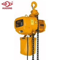 Palans électriques à chaîne HSY 0,5 tonne, 1 tonne, 2 tonnes pour grue, ligne de sonorisation et treillis de haut-parleurs