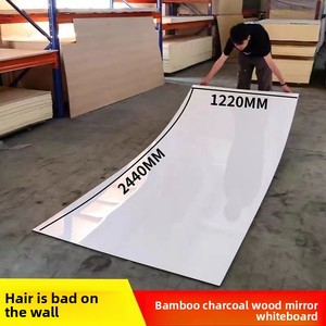 Pannello Murale in Cristallo di Carbonio Personalizzato, Finitura a Specchio Antiurto, Design Moderno, Fabbricazione su Misura - Product Image 1