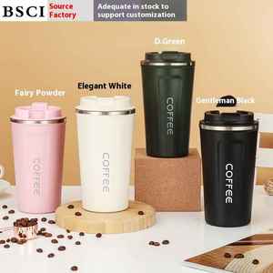 New 304 Stainless Steel Vacuum Tumbler Leak-Proof <b>Large</b> Capacity 6-12hr Thermal Insulation for Men Women Home Office Outdoor - Product Image 1