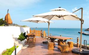 Paraguas cuadrado grande de Uplion 10FT Roma, sombrilla de aluminio para exteriores, paraguas voladizo impermeable para <span class=keywords><strong>Patio</strong></span> - Product Image 5