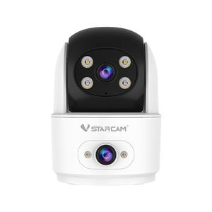 Caméra de surveillance Vstarcam à double vue, 2Mp, vision nocturne intérieure, stockage en nuage sans fil, caméra de sécurité intelligente pour la maison - Product Image 1