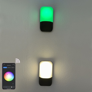 Lampe murale LED intelligente Tuya WiFi RGBW, extérieure et intérieure, étanche, avec application, variateur d'intensité, éclairage de jardin, luminaires modernes pour la maison - Product Image 2