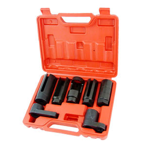 Ensemble de douilles de capteur d'oxygène de 7 pièces 3/8 \ "& 1/2 \" outils de véhicule d'entraînement carré pour le retrait et l'installation - Product Image 3