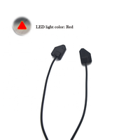 Lampu Sorot Mobil Universal, Lampu Sorot Mobil, Kuning/Merah, 1 Pasang, Kaca Cermin Samping Deteksi Monitor, Titik Buta BSA BSM Pasar