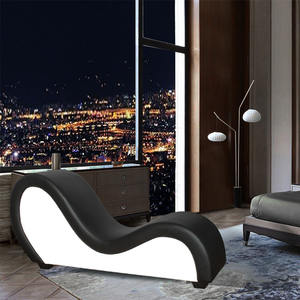 Gratis Monster Make Liefde Set Bed Ontspannende Woonkamer Meubels Pu Leer Leisure Slapen Yoga Sex Stoel Voor Paar - Product Image 2