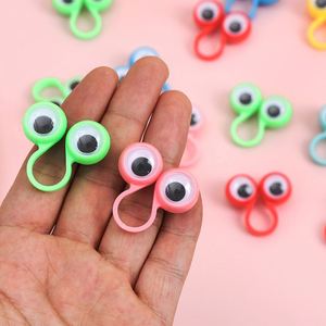Mini Plastic Eye Finger Puppets Wiggly Eyeball <b>Rings</b> Monster Googly Eye Activity <b>Kids</b> Party Favors - Product Image 2